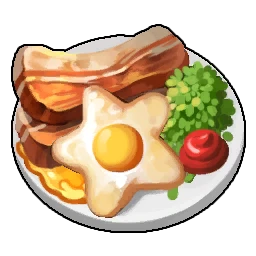 Яйца с беконом из Рашоа