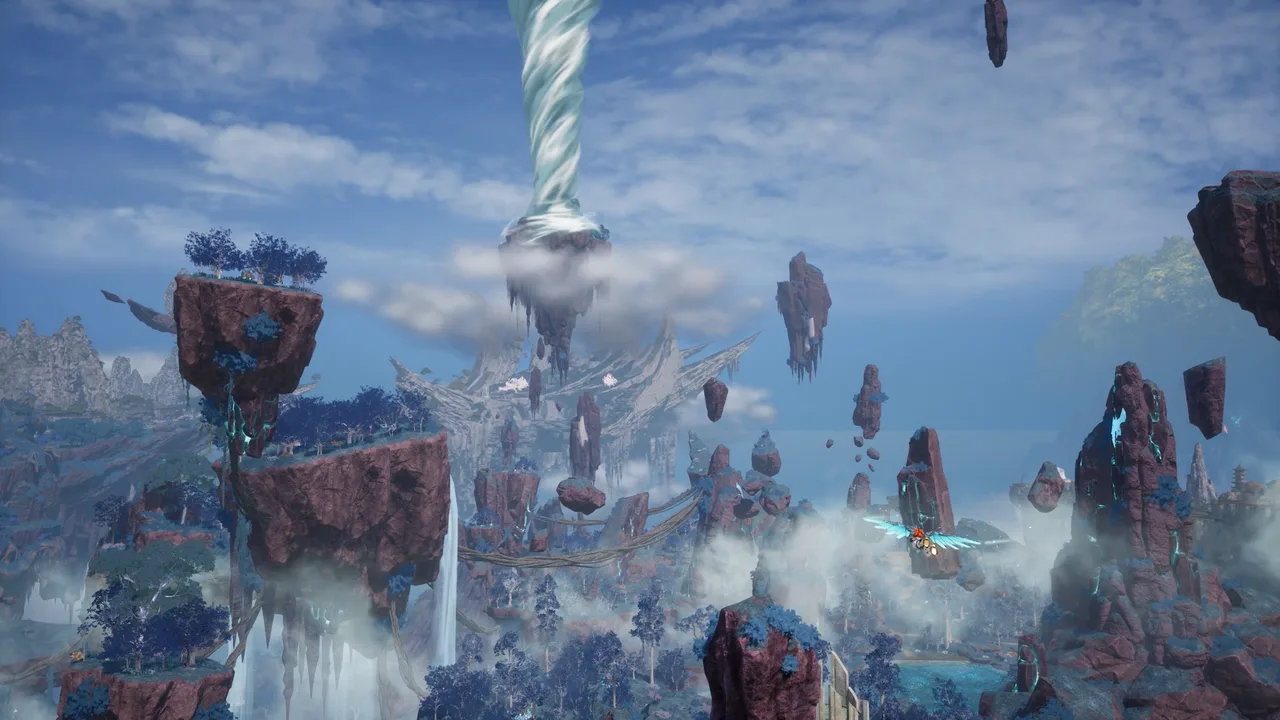Sunreach — the sky islands above Palpagos