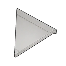 Clean Slanted Corner Roof (Inverted)